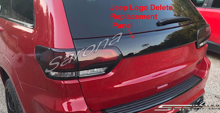 Custom Jeep Grand Cherokee  SUV/SAV/Crossover Tail Gate Panel (2014 - 2021) - $290.00 (Part #JP-001-TG)